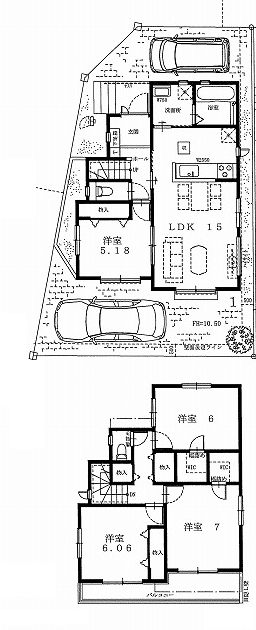 船橋市大穴南１丁目　新築一戸建て　ハートフルタウン　１号棟