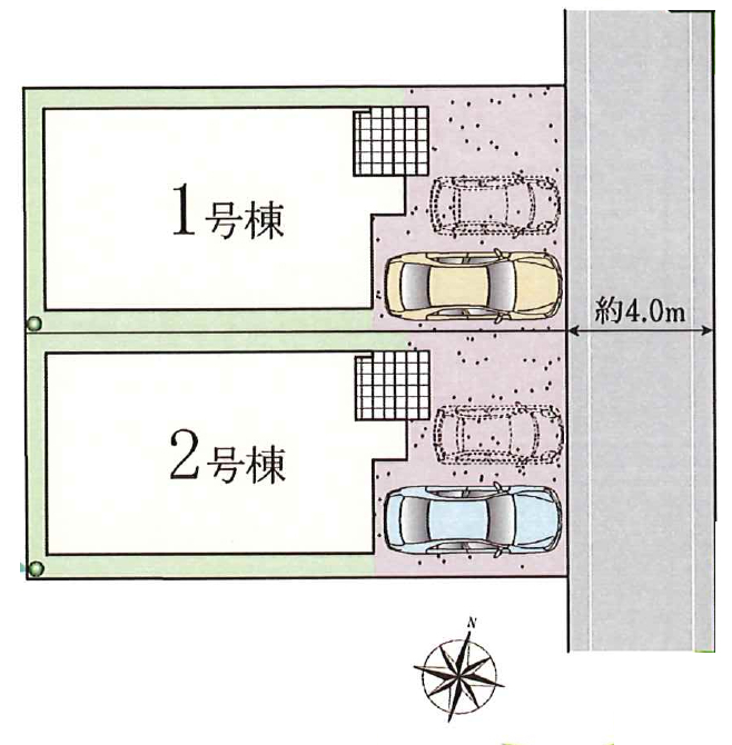 市川市宮久保１丁目　新築一戸建て　ハートフルタウン_画像2