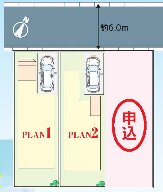 市川市本北方３丁目　新築一戸建て　ハートフルタウン_画像2