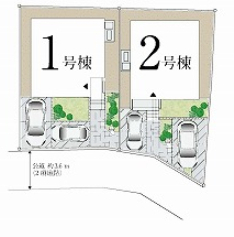 船橋市海神５丁目　２期　新築一戸建て　グランフェリディア_画像2