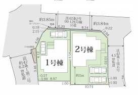 船橋市松が丘３丁目　４５期　新築一戸建て　グラファーレ_画像2