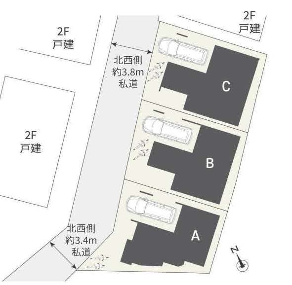 船橋市北本町２丁目　新築一戸建て　メルディア_画像2