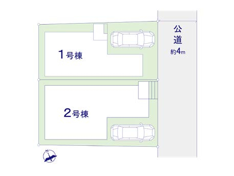 船橋市北本町２丁目　新築一戸建て　サニータウン_画像2