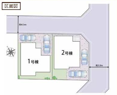 船橋市松が丘４丁目　新築一戸建て　ハートフルタウン_画像2