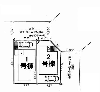 船橋市八木が谷３丁目　　新築一戸建て　クレイドルガーデン_画像2