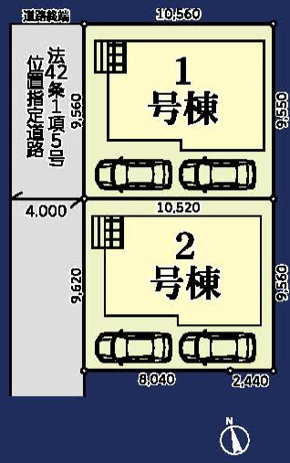 船橋市駿河台１丁目　新築一戸建て　リーブルガーデン_画像2