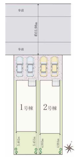 船橋市習志野台５丁目　新築一戸建て　ハートフルタウン_画像2