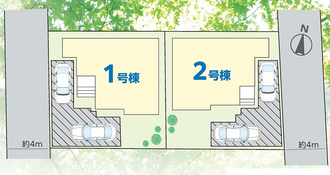 船橋市南三咲１丁目　新築一戸建て　ハートフルタウン_画像2