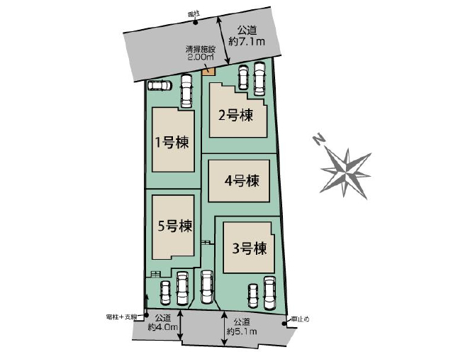 市川市若宮２丁目　新築一戸建て　ブルーミングガーデン_画像2