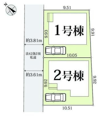 鎌ケ谷市東鎌ケ谷２丁目　新築一戸建て　グラファーレ_画像2