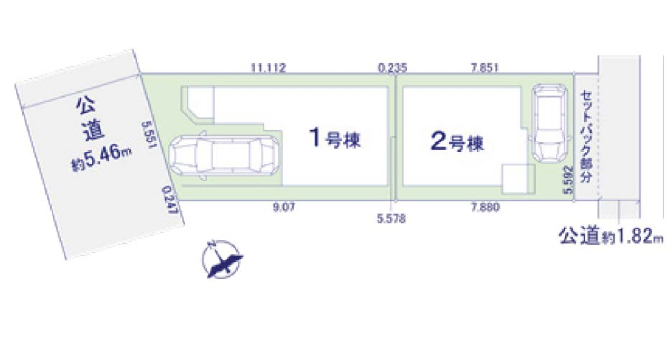 船橋市南本町　新築一戸建て　サニータウン_画像2