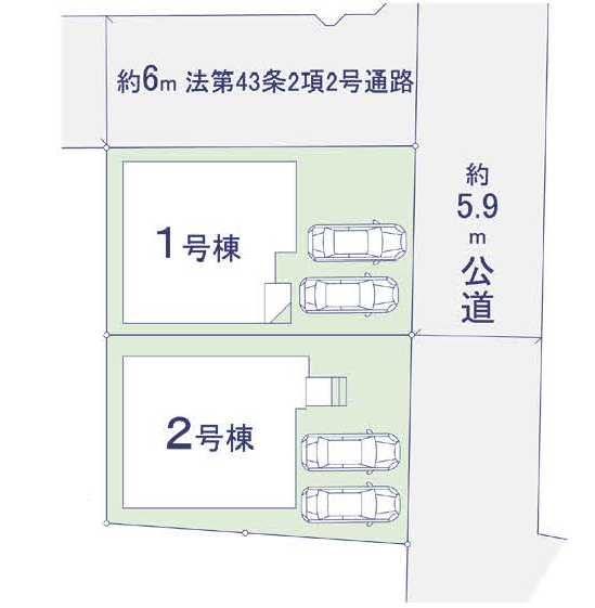 船橋市駿河台２丁目　新築一戸建て　エルデ_画像2