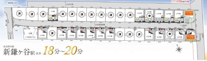 鎌ケ谷市南初富１丁目　新築一戸建て　グラファーレ_画像2