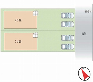 市川市南大野２丁目　新築一戸建て　プリズマ_画像2