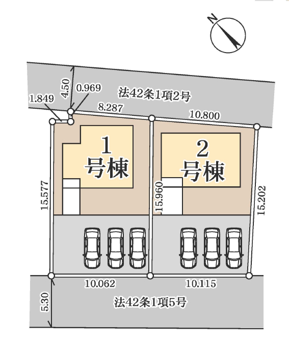 鎌ケ谷市鎌ケ谷６丁目　新築一戸建て　リーブルガーデン_画像2