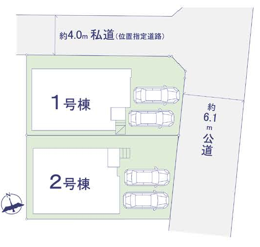 船橋市三咲５丁目　新築一戸建て　リッカ_画像2