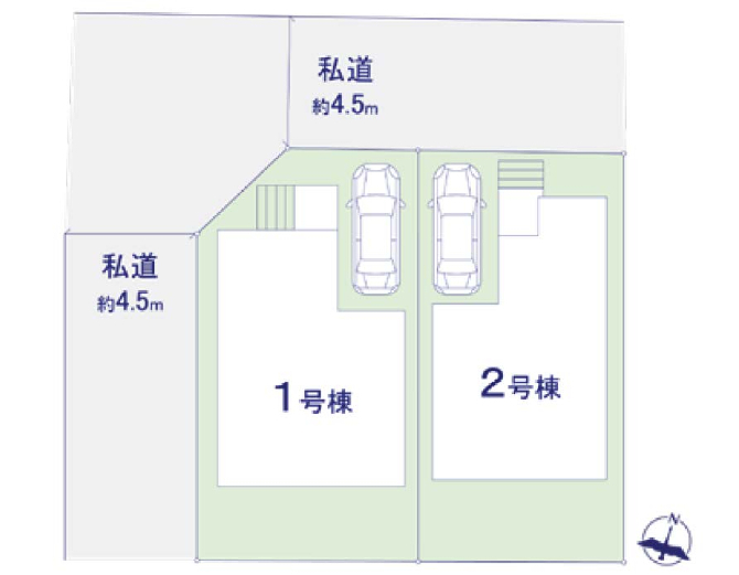 船橋市西習志野３丁目　７期　新築一戸建て　サニータウン_画像2