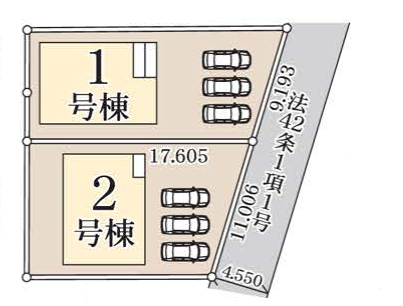 市川市柏井町３丁目　　新築一戸建て　リーブルガーデン_画像2