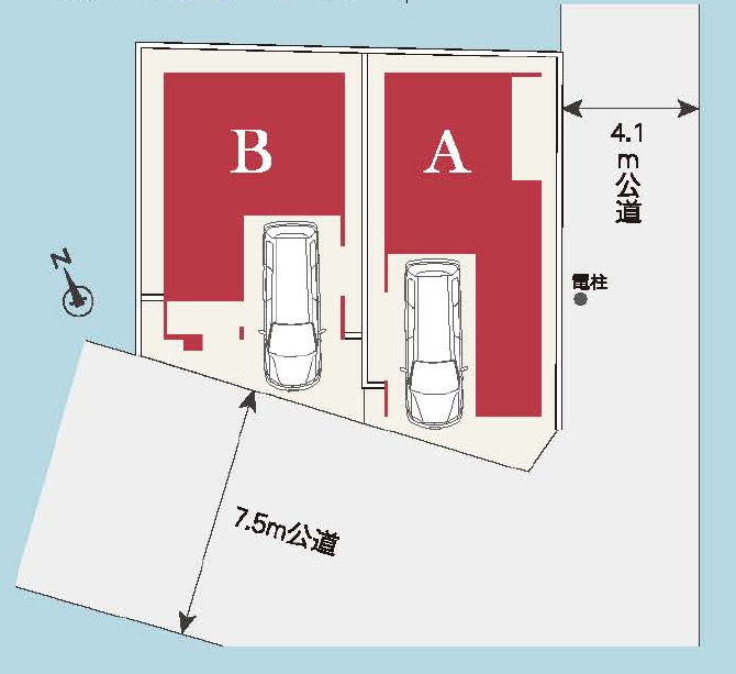 船橋市北本町２丁目　新築一戸建て　メルディア_画像2