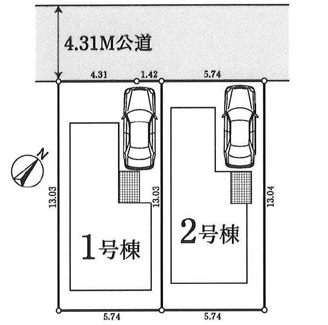 船橋市西習志野１丁目　新築一戸建て　ミラスモ_画像2