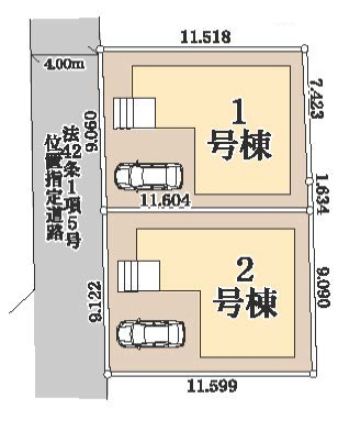 船橋市大穴北４丁目　新築一戸建て　リーブルガーデン_画像2