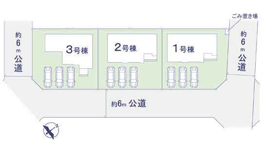 市川市北方町４丁目　新築一戸建て　ケイアイスタイル_画像2