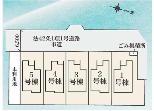 船橋市前原東５丁目　新築一戸建て　リナージュ_画像2