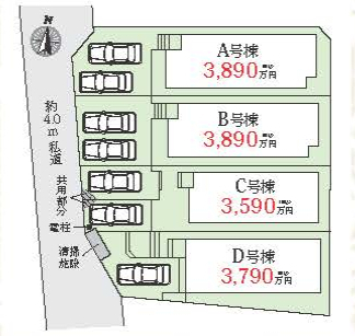 船橋市上山町３丁目　新築一戸建て　ハートフルタウン_画像2