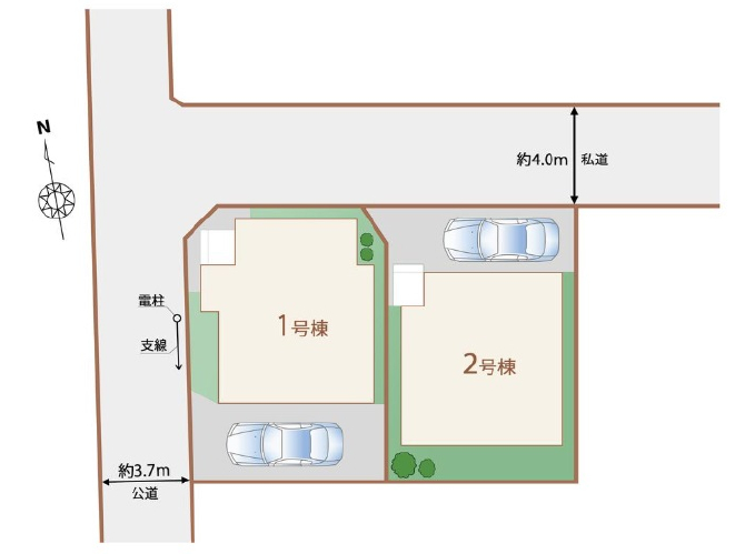 船橋市旭町２丁目　新築一戸建て　ハートフルタウン_画像2