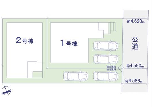 船橋市三咲７丁目　新築一戸建て　ケイアイスタイル_画像2