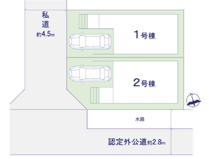 船橋市市場３丁目　新築一戸建て　サニータウン_画像2