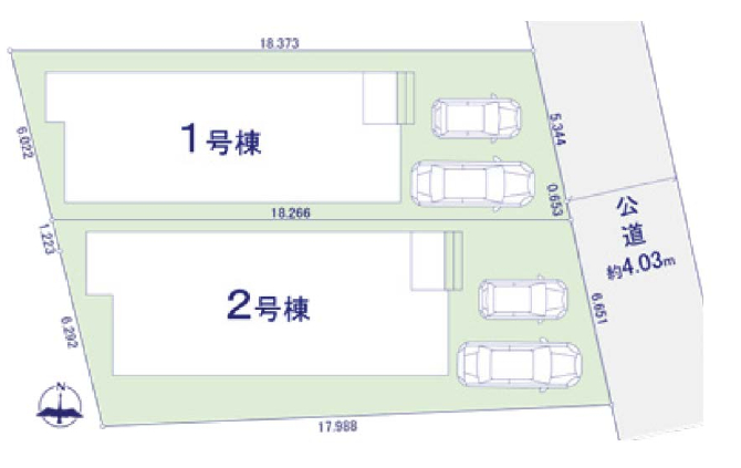 船橋市金杉７丁目　新築一戸建て　サニータウン_画像2