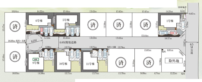 船橋市三咲４丁目　新築一戸建て　グラファーレ_画像1