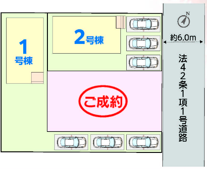 船橋市小室Ⅳ　新築一戸建て　ハートフルタウン_画像2