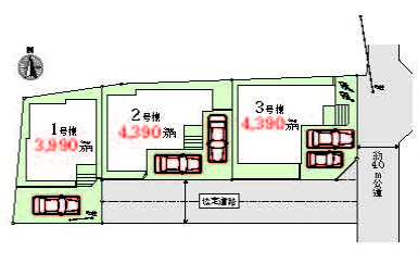 市川市曽谷１丁目　新築一戸建て　ハートフルタウン_画像2