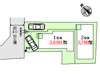 船橋市咲が丘３丁目　新築一戸建て　ハートフルタウン_画像2