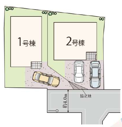 船橋市中山２丁目　新築一戸建て　ハートフルタウン_画像2