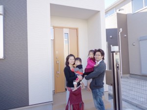 鎌ケ谷市の新築一戸建てをご購入くださいましたK様