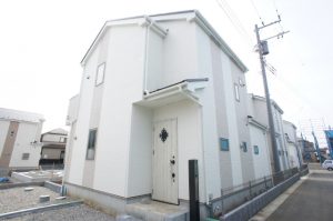 船橋市咲が丘４丁目の新築一戸建住宅外観