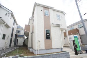 船橋市咲が丘4丁目の新築一戸建て住宅外観