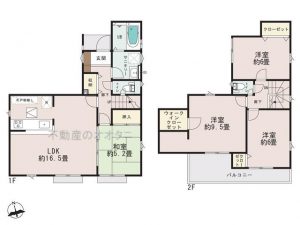 船橋市二和東５丁目の新築一戸建住宅間取図