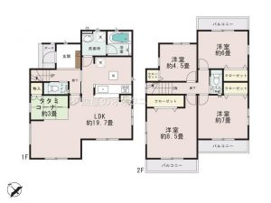 船橋市大穴北新築分譲住宅全4棟の4号棟