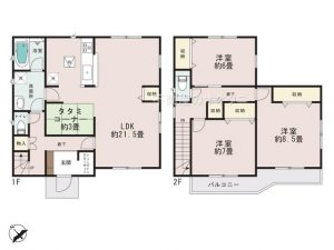 船橋市大穴北４丁目の新築一戸建て住宅