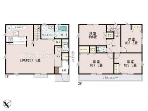 船橋市咲が丘４丁目の新築一戸建住宅