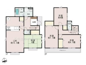 新京成線二和向台、三咲駅利用の新築戸建住宅