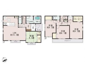 飯山満小学校近くの新築一戸建て