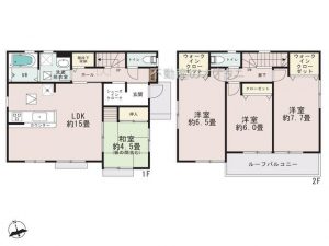 鎌ケ谷市北中沢の新築一戸建て住宅